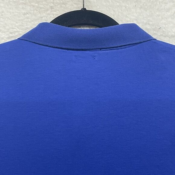 Polo Ralph Lauren Shirt Mens Extra Large Blue Polo Pony Golf Pima Soft Touch - Picture 6 of 11